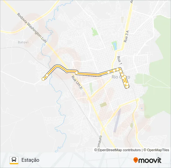 14 BOM SUCESSO Bus Line Map