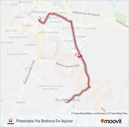 Como chegar até Drogal CD em Piracicaba de Ônibus?