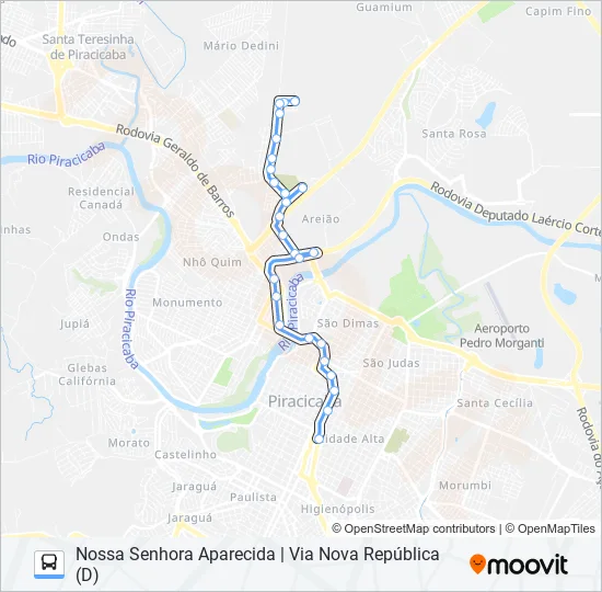 0119 GODINHOS  Line Map