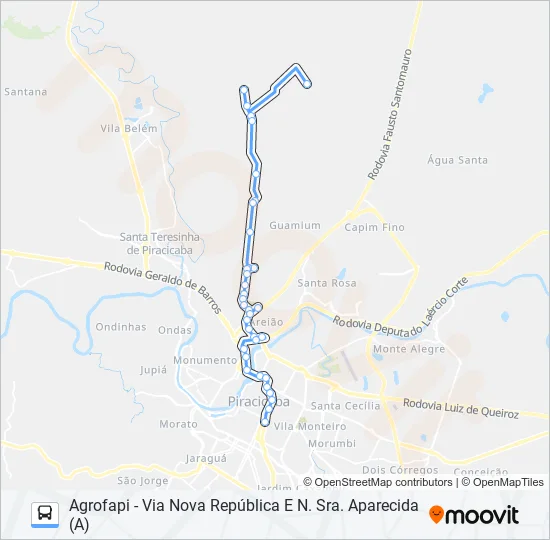 0119 GODINHOS  Line Map