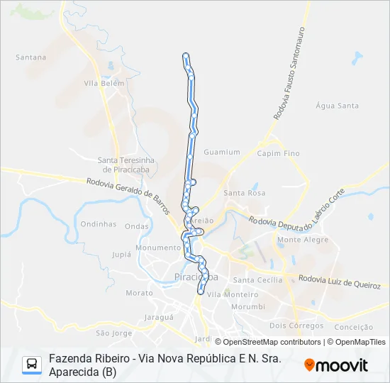 0119 GODINHOS  Line Map