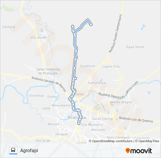 0119 GODINHOS  Line Map