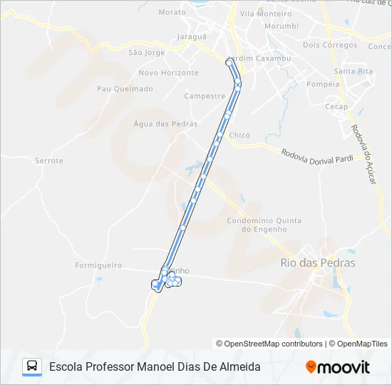 0329 SALTINHO  Line Map