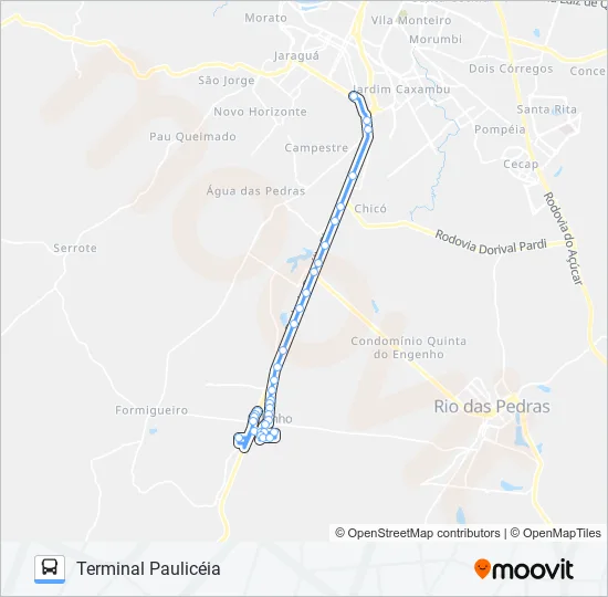 0329 SALTINHO  Line Map