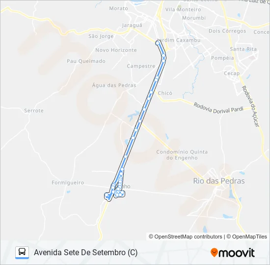 0329 SALTINHO  Line Map