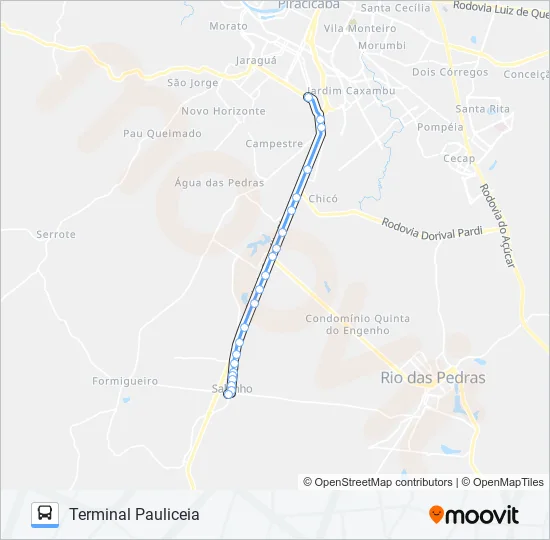 0329 SALTINHO  Line Map