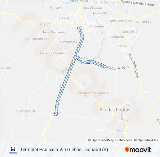 0329 SALTINHO  Line Map