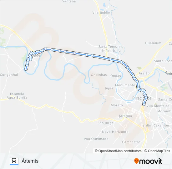 0401 ÁRTEMIS / TCI  Line Map