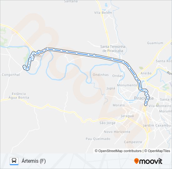 0401 ÁRTEMIS / TCI bus Line Map