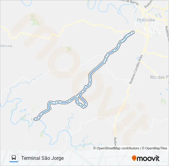 0813 ALMEIDA / TSJ  Line Map