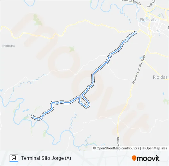 0813 ALMEIDA / TSJ  Line Map
