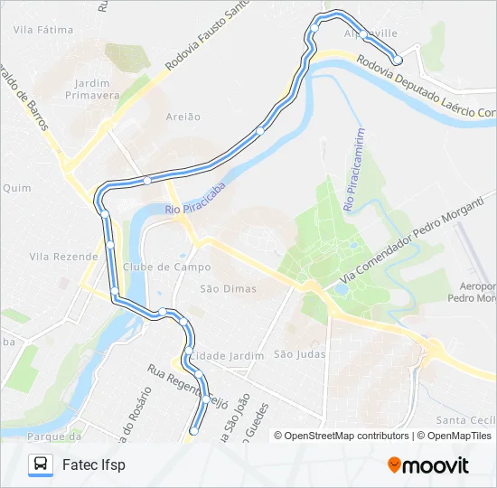 0506 CENTRO TECNOLÓGICO VIA RAÍZEN  Line Map