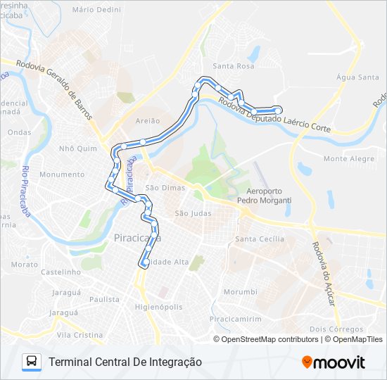 0506 CENTRO TECNOLÓGICO VIA RAÍZEN bus Line Map