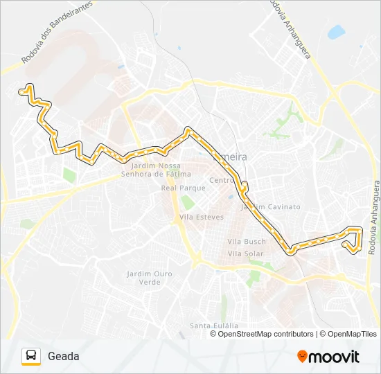 02 OLGA VERONI X GEADA Bus Line Map