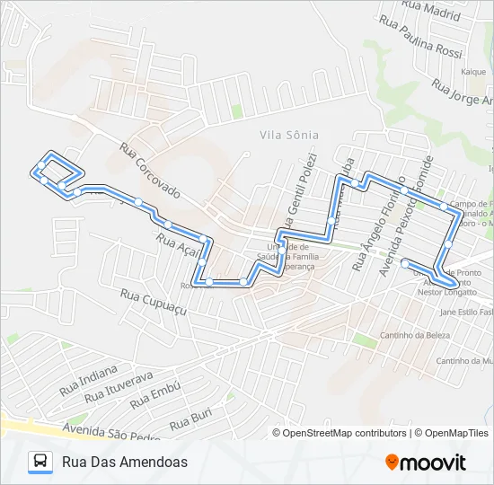 0404 BOA ESPERANÇA  Line Map