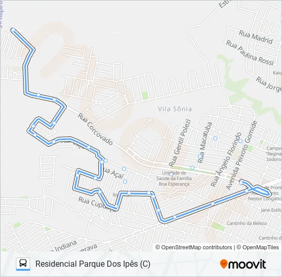 0404 BOA ESPERANÇA  Line Map