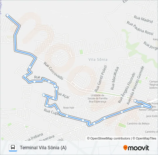 0404 BOA ESPERANÇA  Line Map
