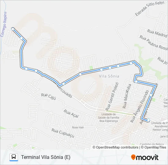 0404 BOA ESPERANÇA  Line Map