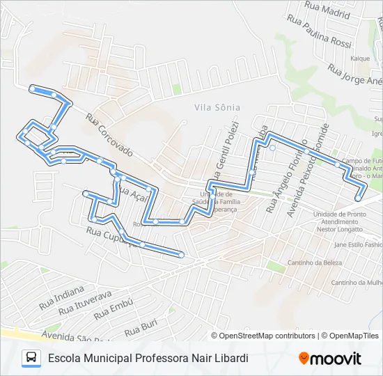 0404 BOA ESPERANÇA  Line Map