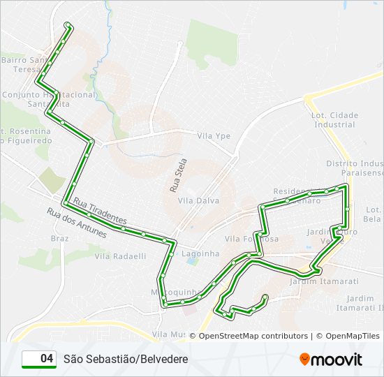 04 bus Line Map