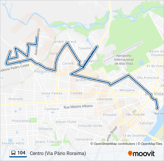 Rota da linha r10: horários, paradas e mapas - Cantão (Atualizado)