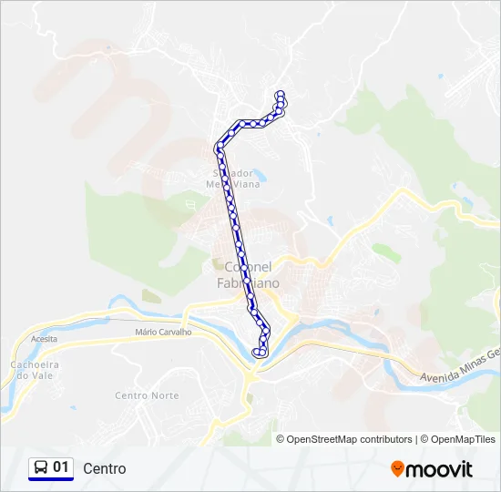 01 Bus Line Map