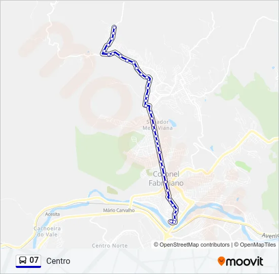 07 Bus Line Map