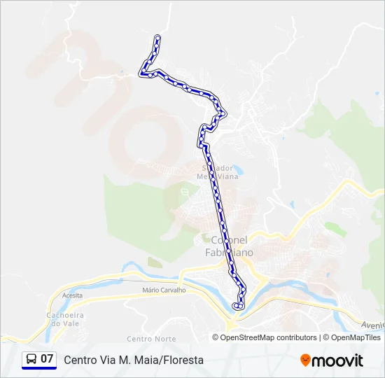 07 Bus Line Map