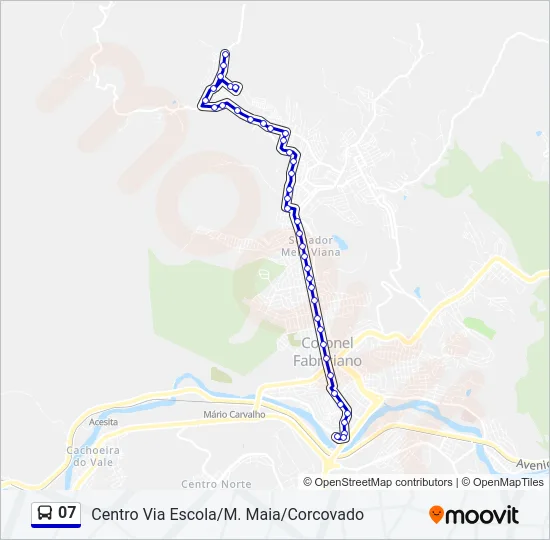 07 Bus Line Map