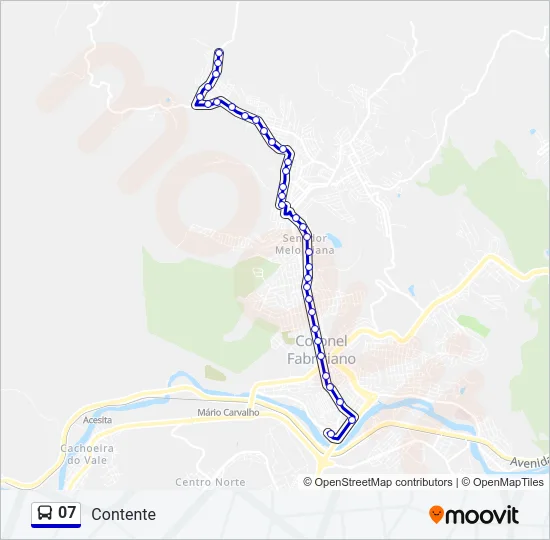 07 Bus Line Map