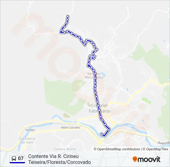 07 Bus Line Map