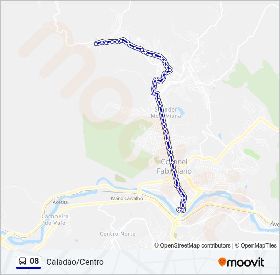 08 Bus Line Map