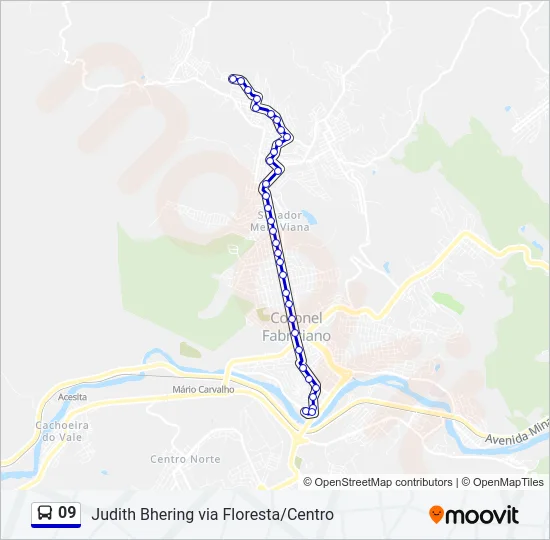 09 Bus Line Map