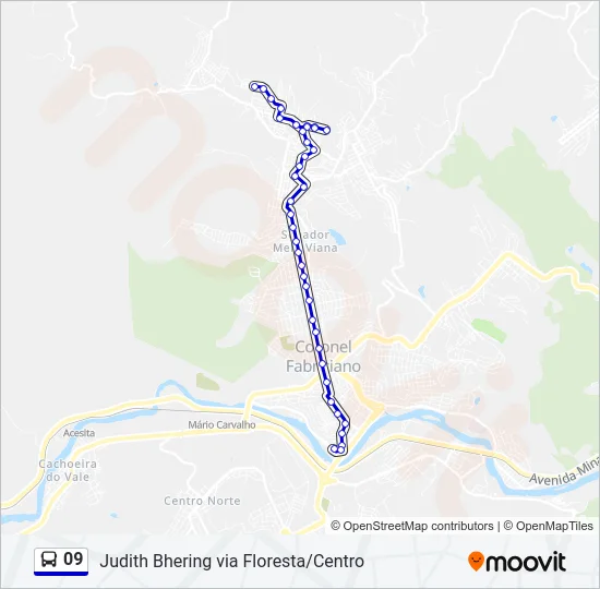 09 Bus Line Map