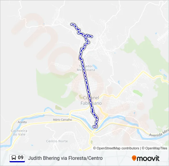 09 Bus Line Map