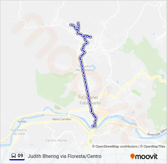 09 Bus Line Map