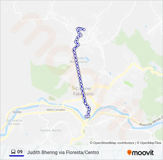 09 Bus Line Map