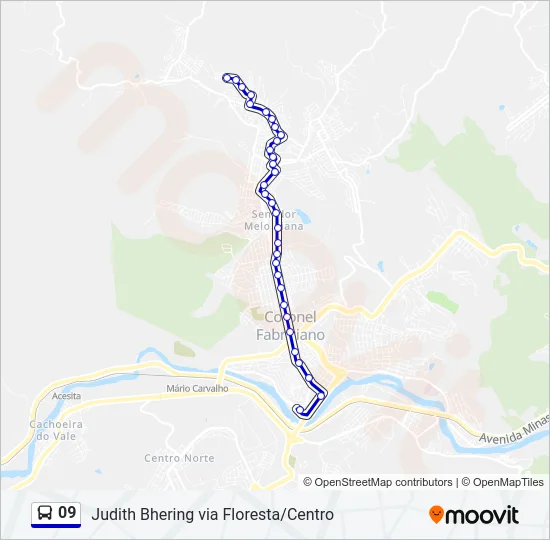 09 Bus Line Map