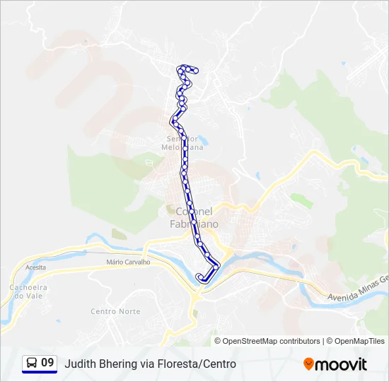 09 Bus Line Map