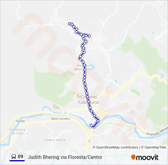 09 Bus Line Map