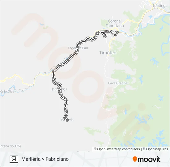 MARLI 3101 Bus Line Map