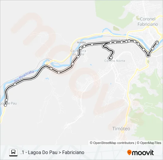 MARLI 3101 Bus Line Map