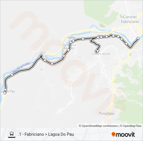 MARLI 3101 Bus Line Map