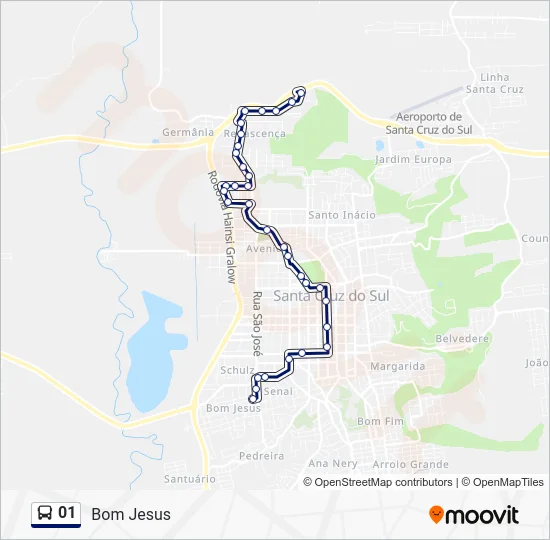 01 Bus Line Map