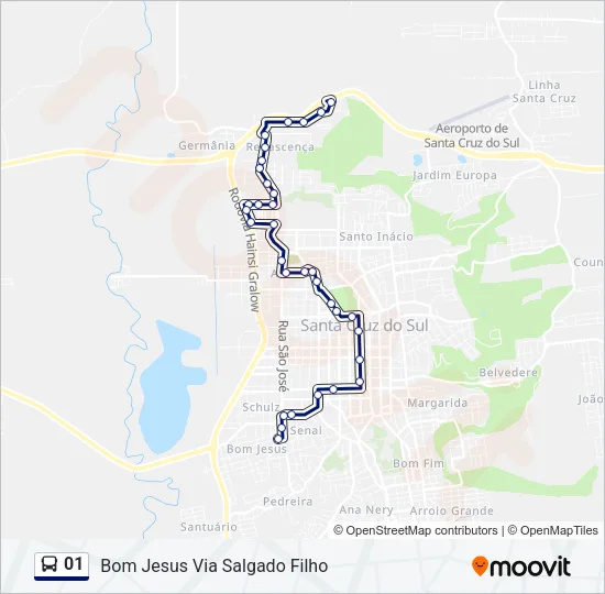 01 Bus Line Map