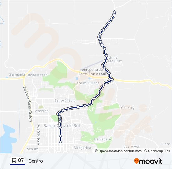 07 bus Line Map