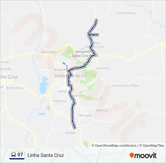 07 Bus Line Map