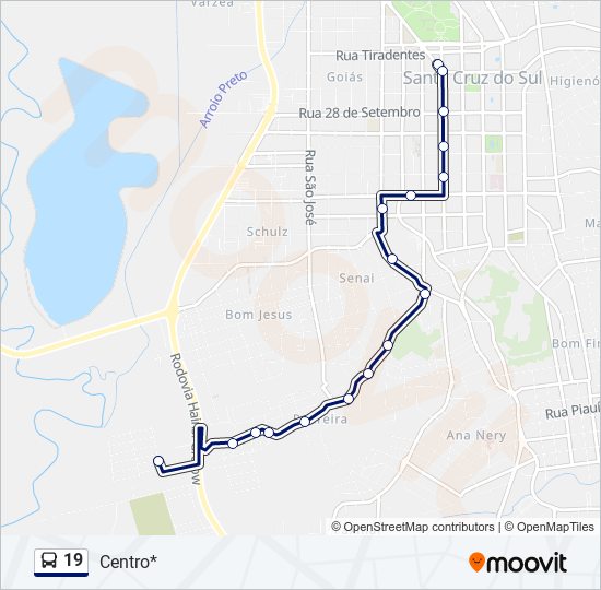 19 Route Schedules Stops Maps Centro Updated