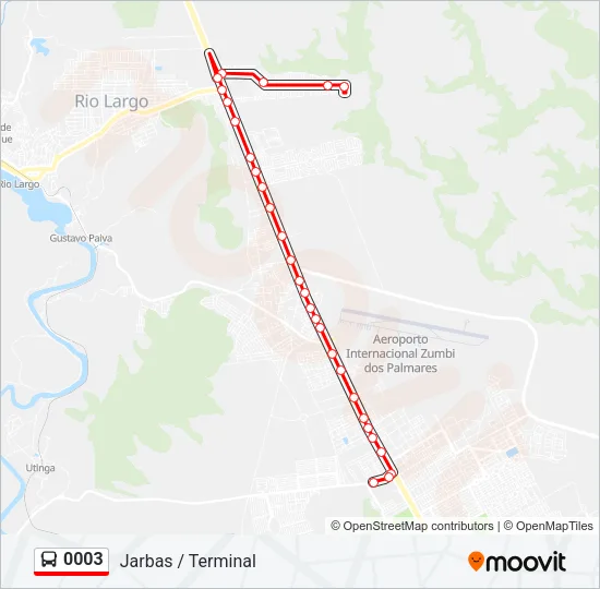 0003 Bus Line Map