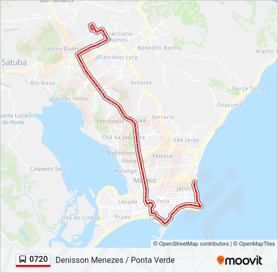 0720 Bus Line Map